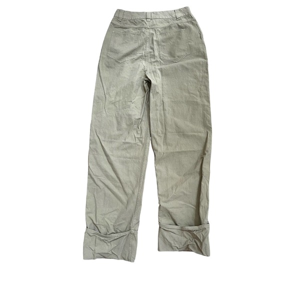 Song Of Style Revolve Day Khaki Cotton‎ Twill Work Pants Khaki Sz M W30 L31 - Picture 3 of 5